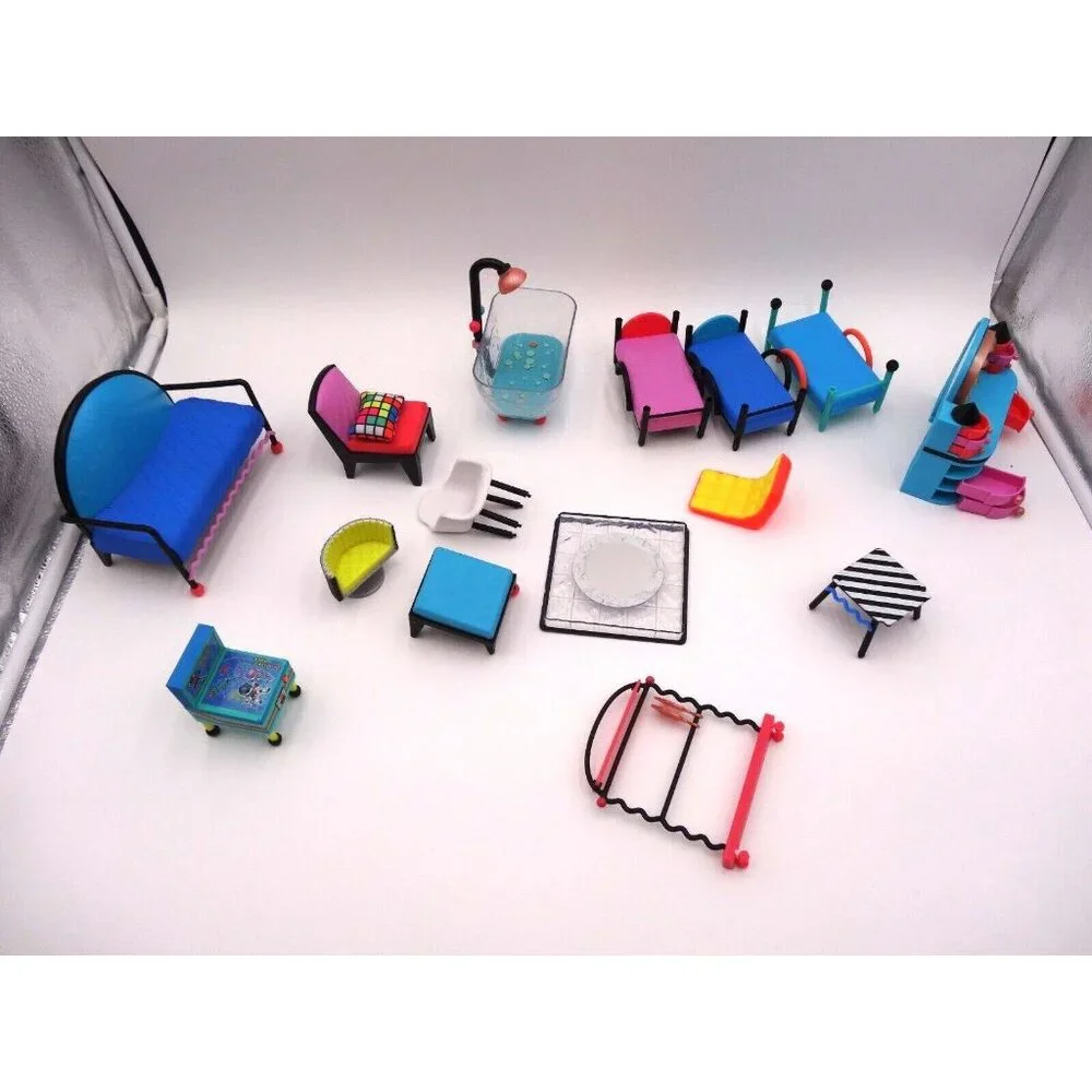 LOL Surprise OMG Doll‎ House Furniture Bathtub Bunk Beds Vanity Sofa Arcade More